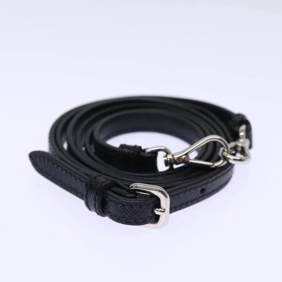 PRADA Chain Shoulder Bag Nylon 2way Black Auth - Picture 14 of 16